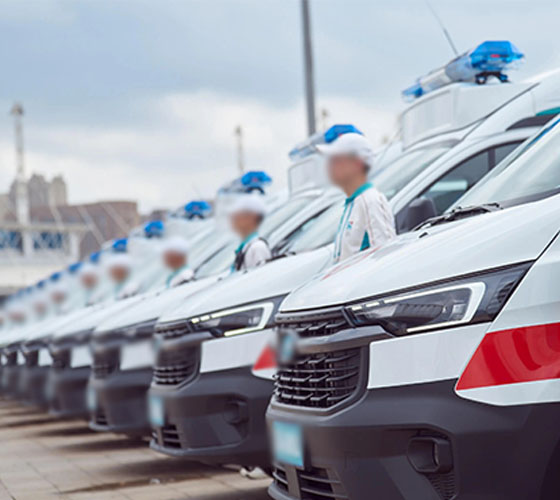 凌海市服务车队展示